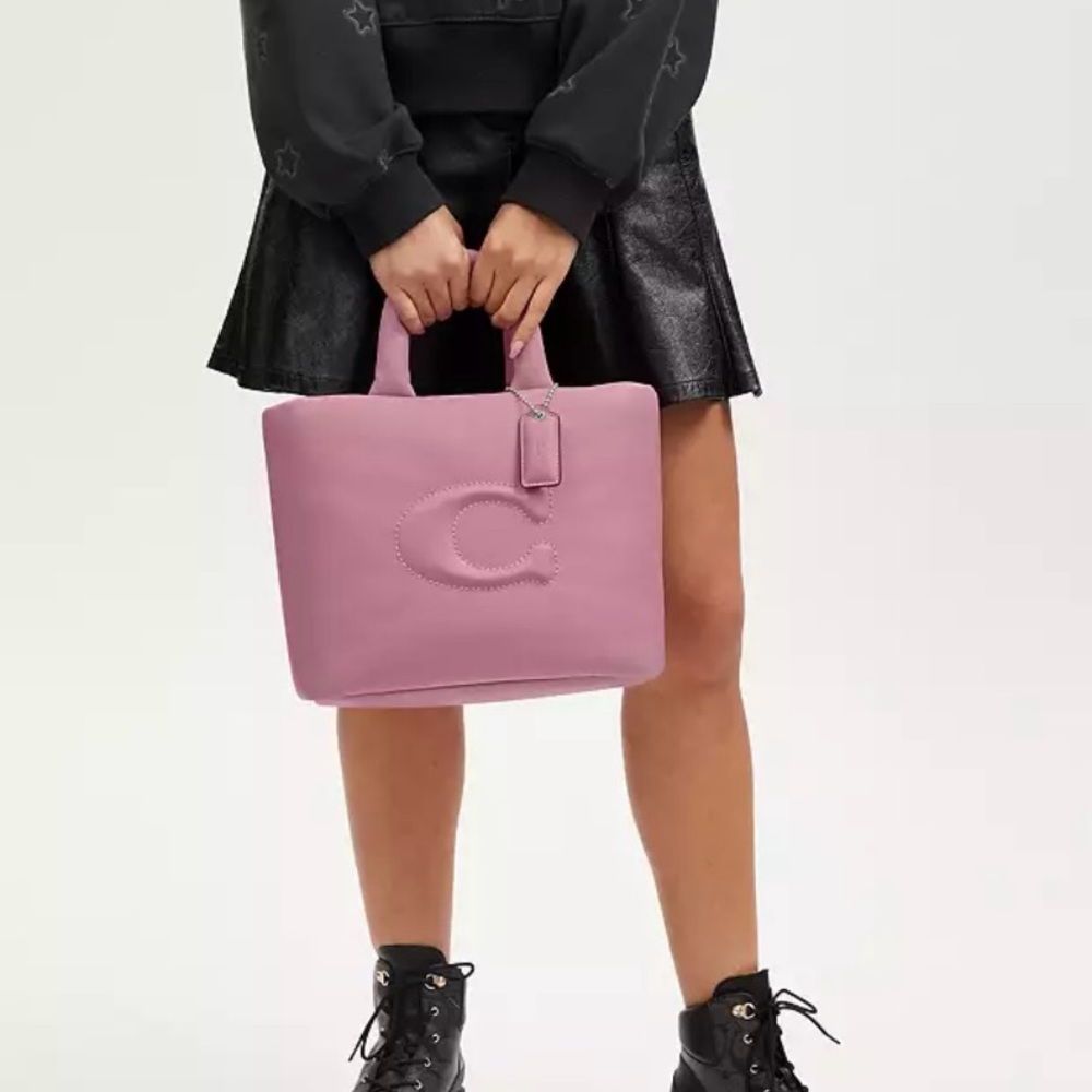 Coach puffy tote. Small - Picture 11 of 11